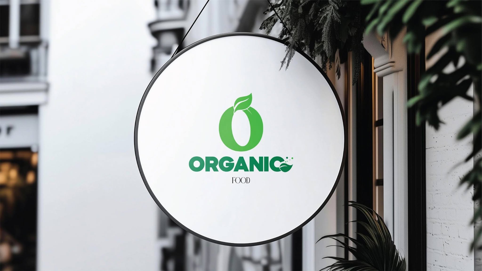 Storefront Sign Mockup