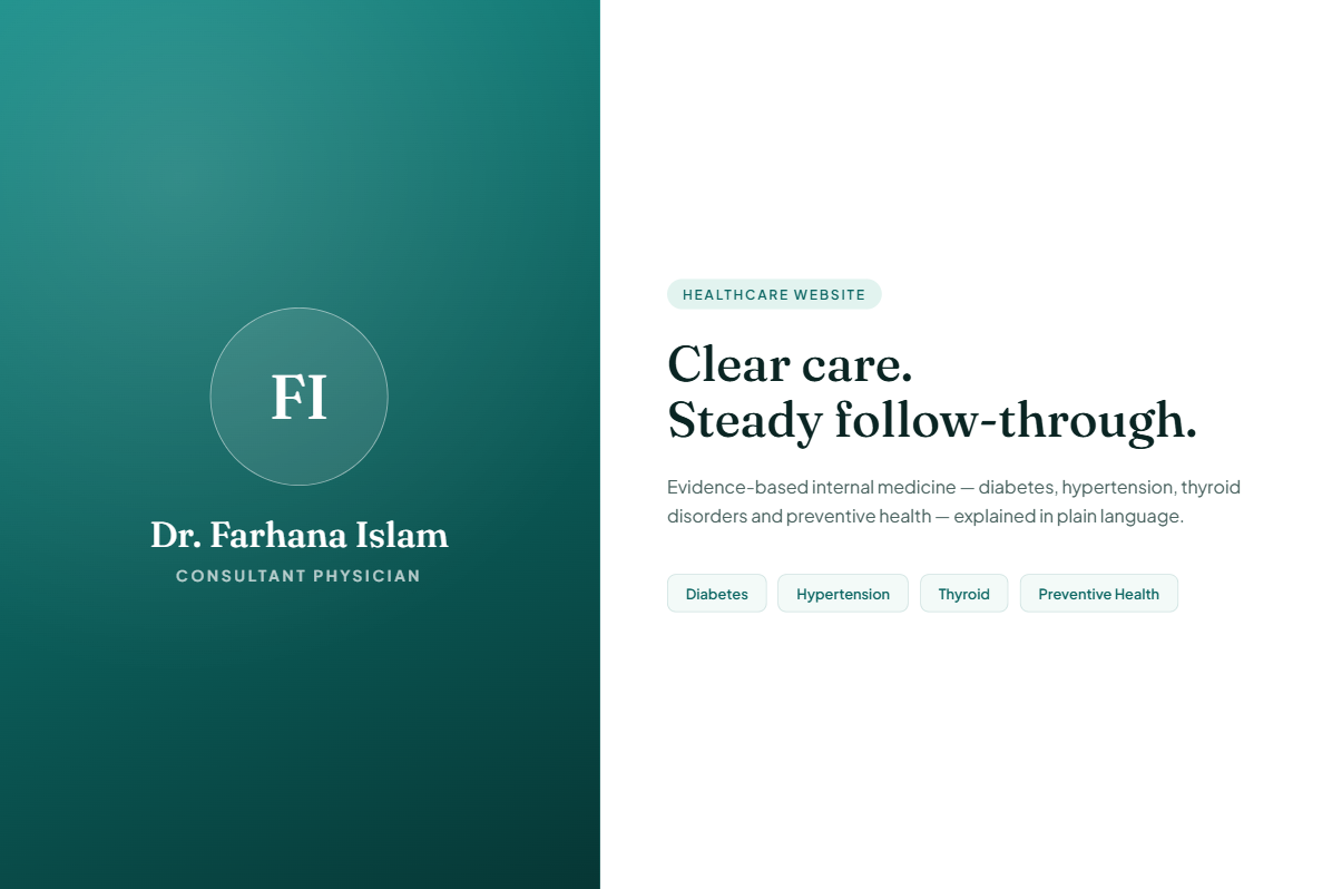 Dr. Farhana Islam